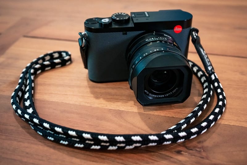The Leica Q3 43 compact camera.
