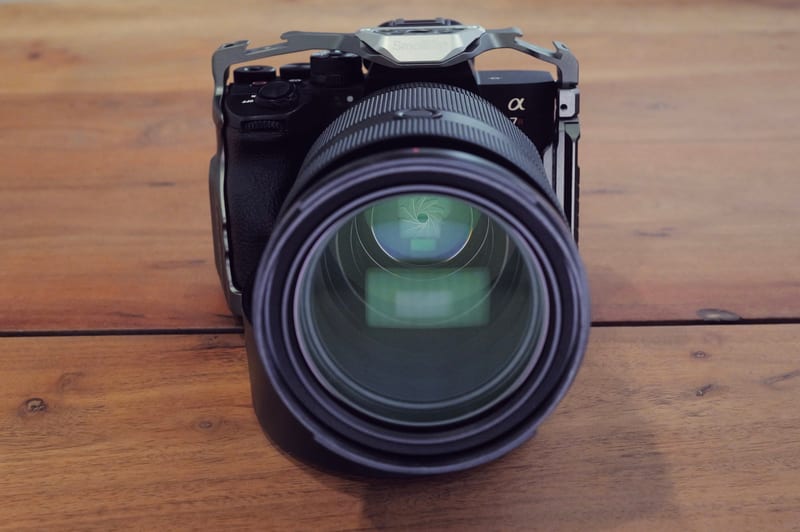 The Sony 28-70mm f/2 G Master lens.