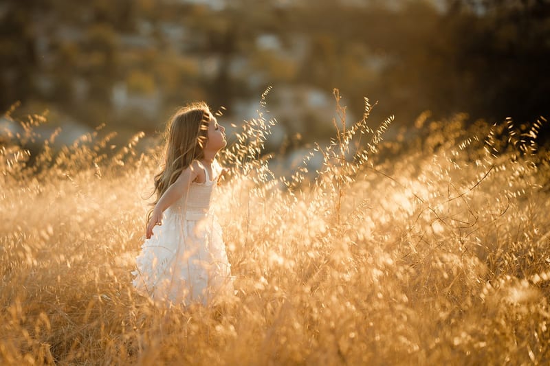 Candid moment from the Miller family session